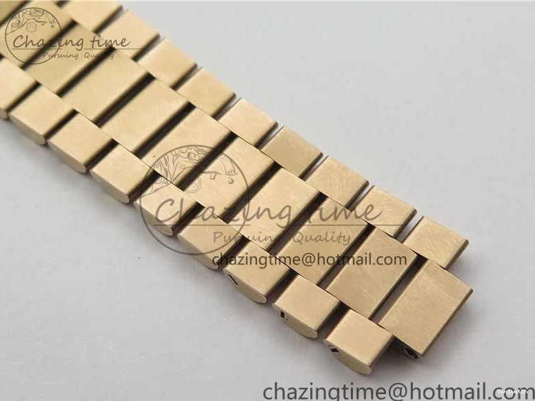 on 904 228239 Day-Date Version Dial President Stick Markers A2836 Bracelet RG RG RG New BP Dial 40mm 0313